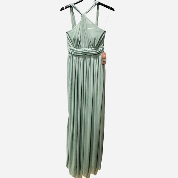 Birdy Grey KIKO DRESS SAGE SMALL NEW NWT BRIDESMAID WEDDING No Slit - Picture 3 of 5